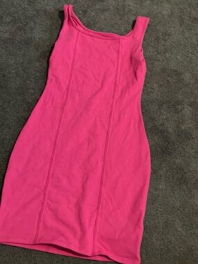 wild fable Hot Pink Tank Bodycon Mini Dress